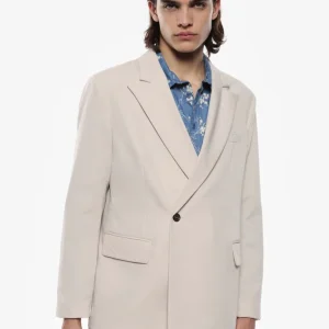 BLAZER CON CHIUSURA ASIMMETRICA - IMPERIAL