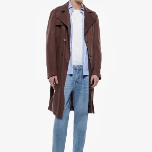 TRENCH LUNGO CON DOPPIA ABBOTTONATURA - IMPERIAL