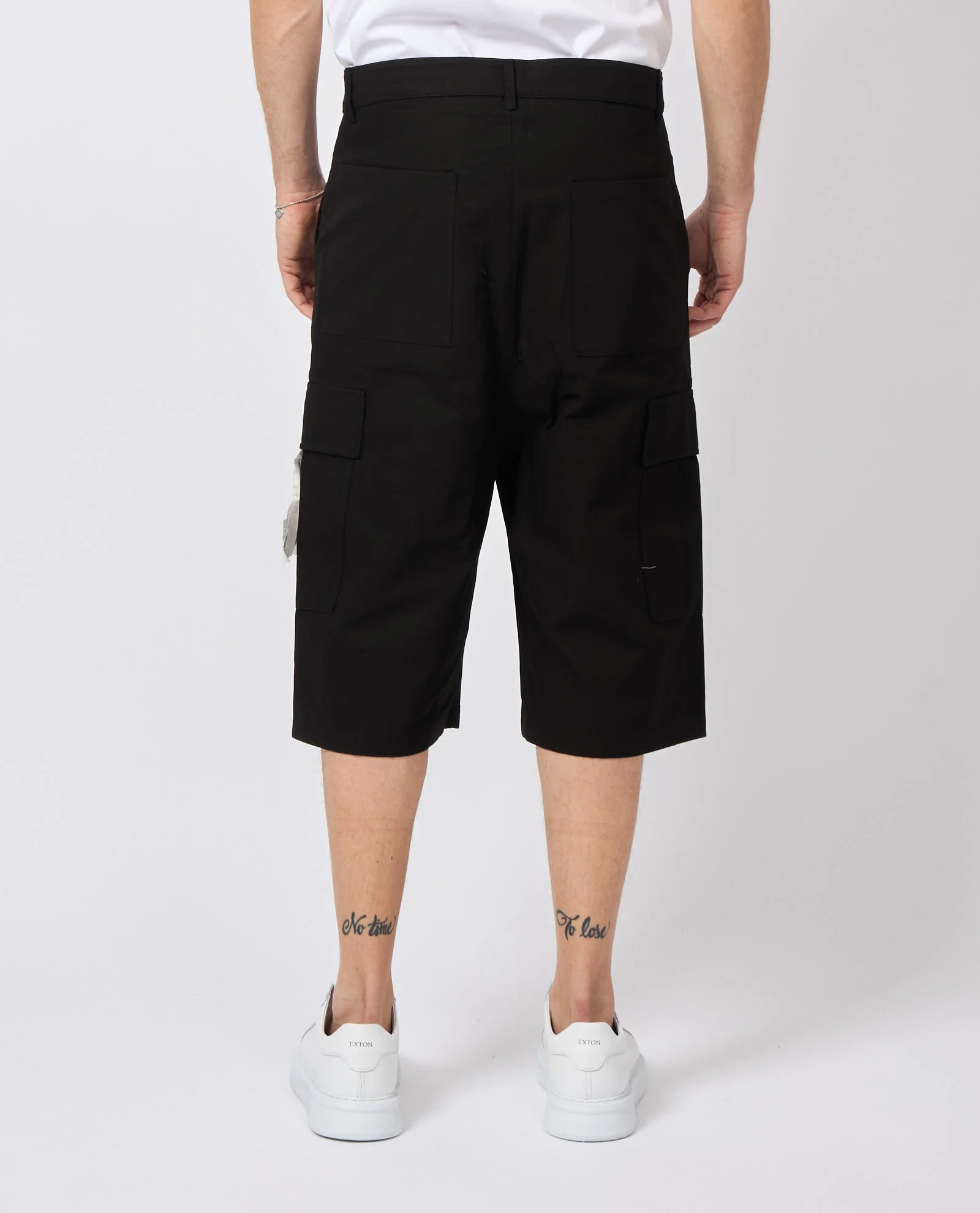 BERMUDA PINOCCHIETTO IN GABARDINE - DISCLAIMER - immagine 5