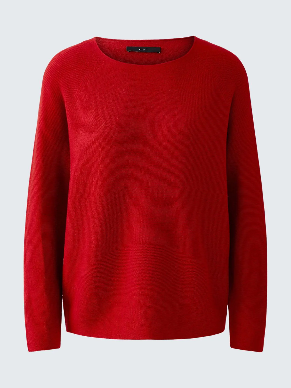 Maglia girocollo rossa - immagine 6