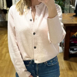Cardigan corto Ilaya rosa