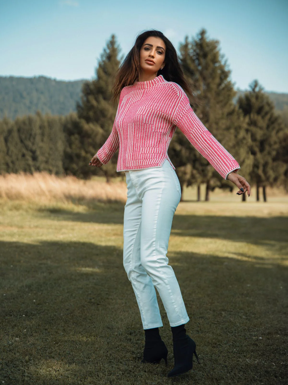 Pantalone bianco 5 tasche - immagine 6