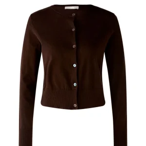 Cardigan basico marrone