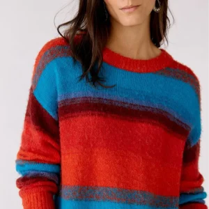 Maglia a girocollo fantasia