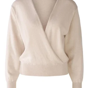 Maglia con scollatura incrociata