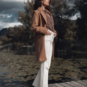 Cappotto cammello in lana