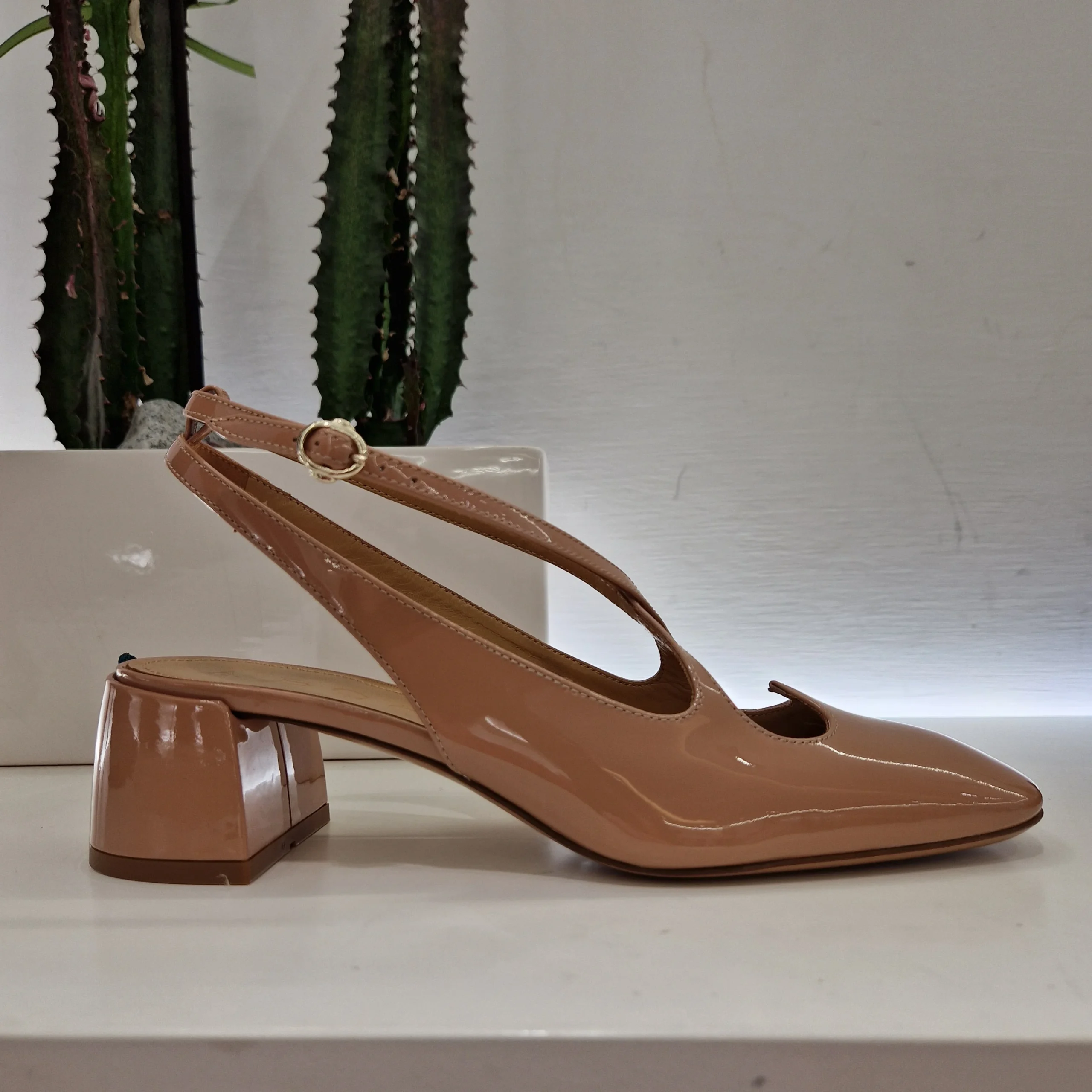 A.Bocca sling back nude - immagine 2
