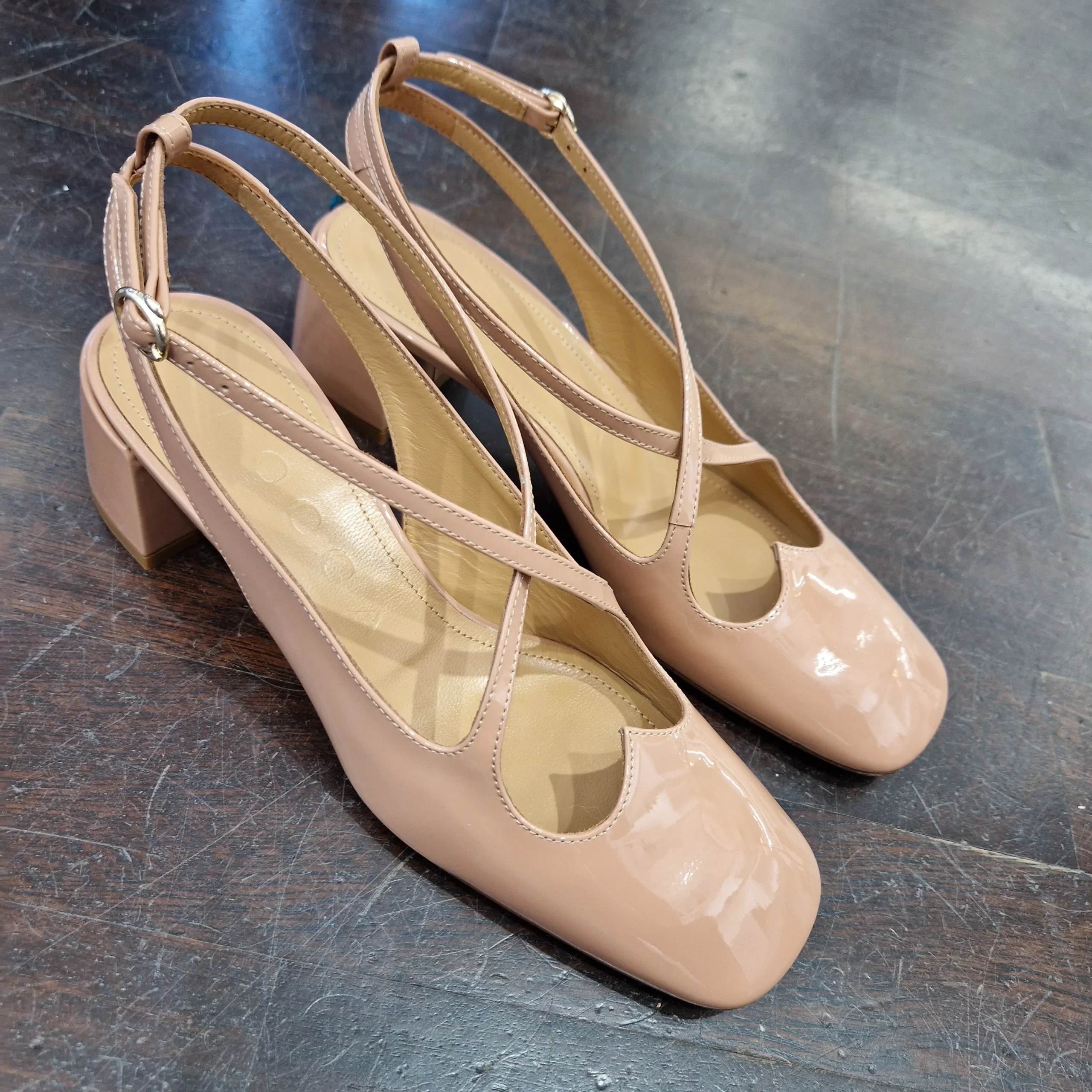 A.Bocca sling back nude - immagine 5