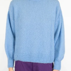 Dixie - Lupetto in lana mohair con maniche ampie