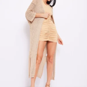 Cardigan in filato lurex