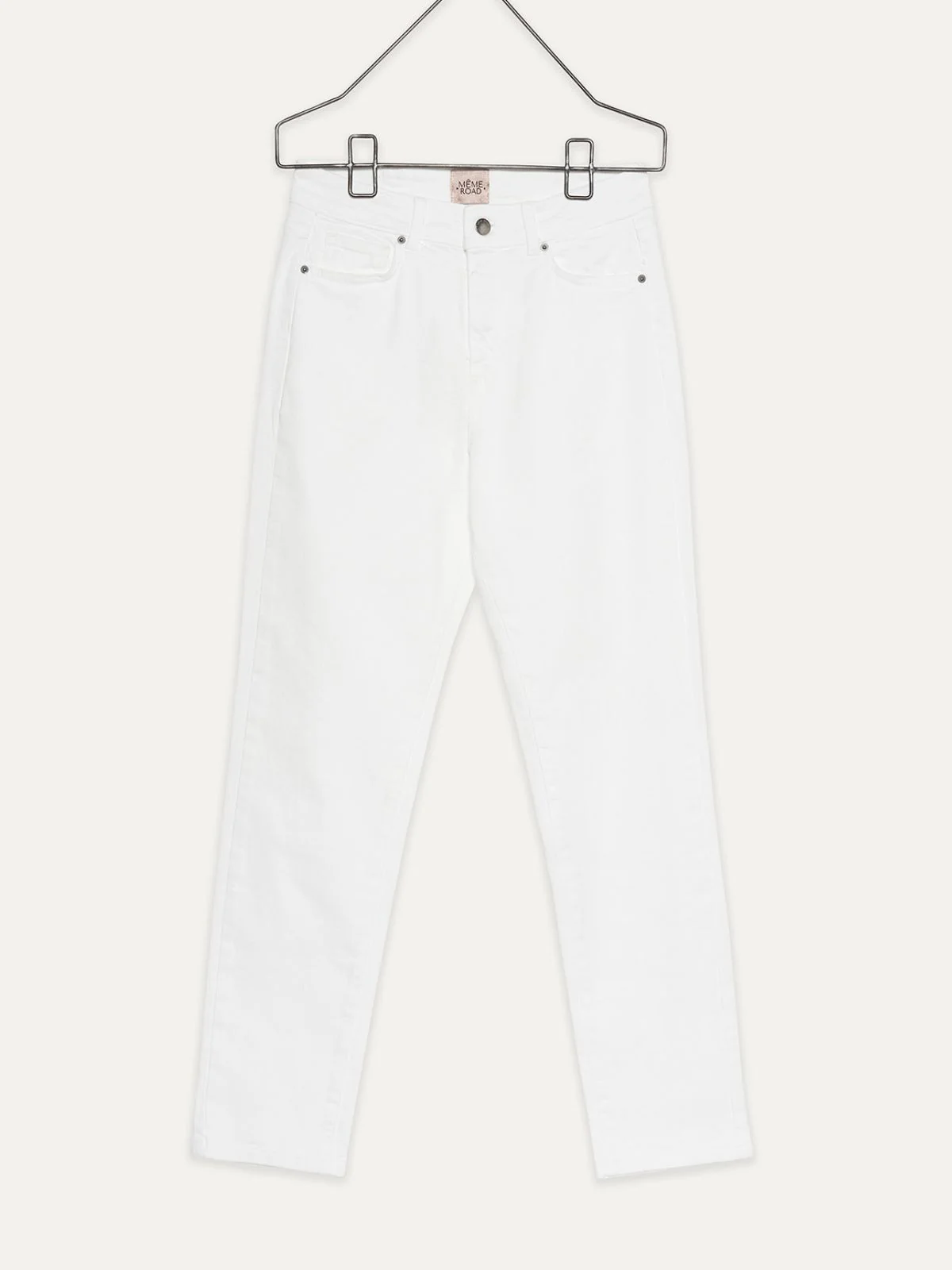 Pantalone bianco 5 tasche - immagine 8