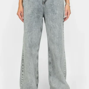 Tensione in - Jeans palazzo lavaggio scuro modello Irene