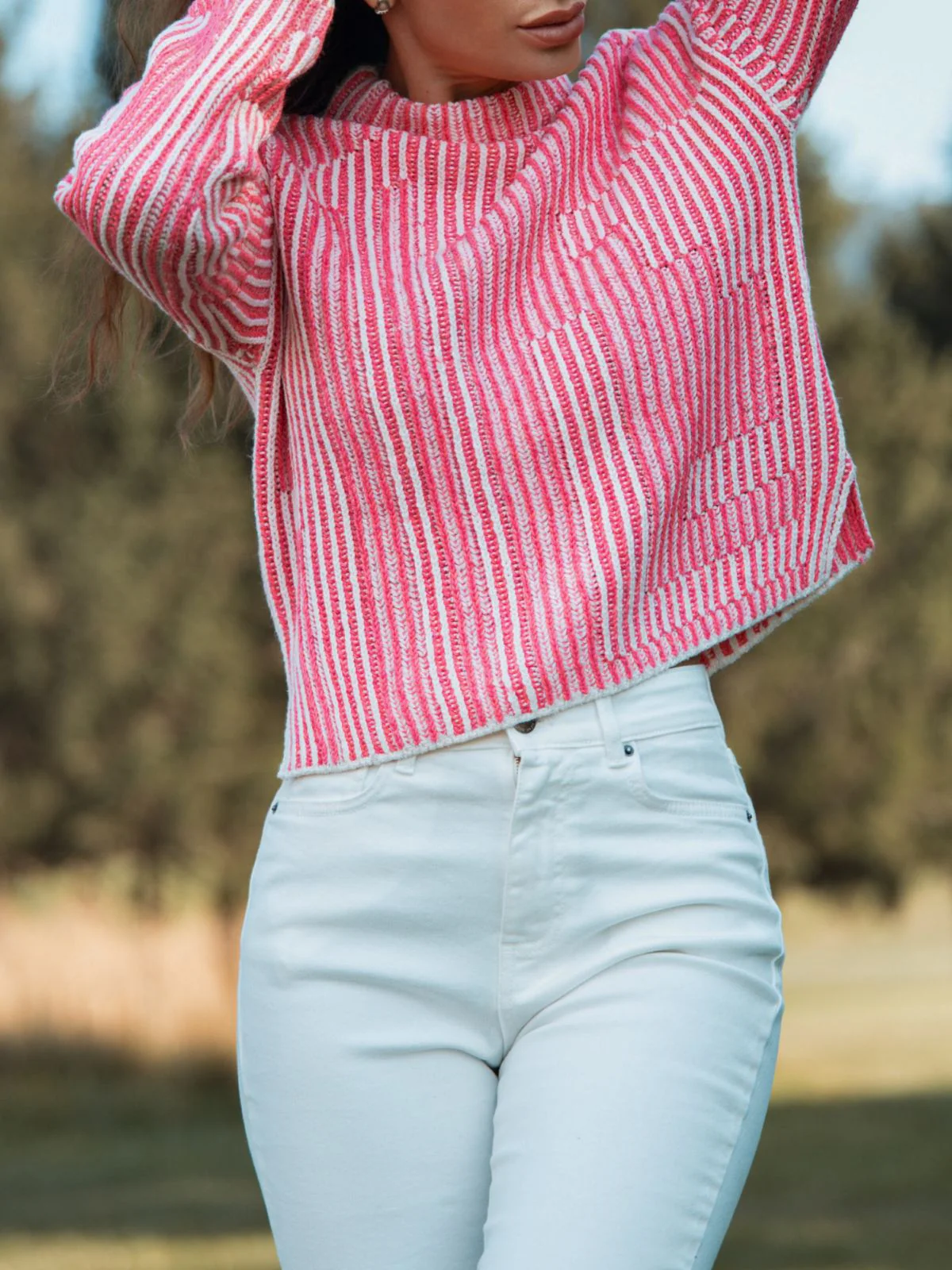 Pantalone bianco 5 tasche - immagine 7