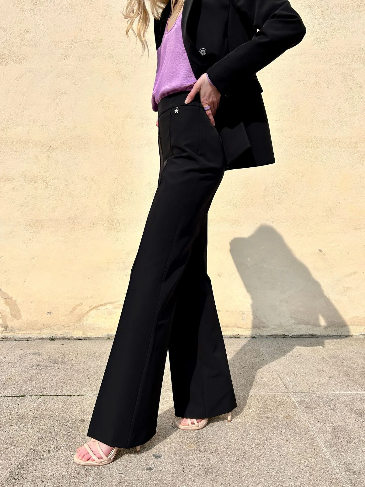 Pantalone con nervatura davanti - immagine 4