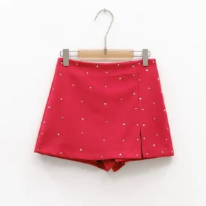 GONNA PANTALONE CON STRASS