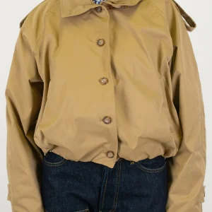 Motel - Trench corto over con chiusura bottoni