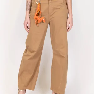 Tensione in - Pantalone palazzo con charms al passante
