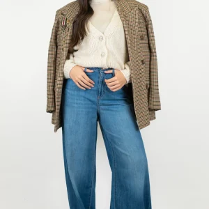 Dixie - Jeans palazzo lavaggio intermedio