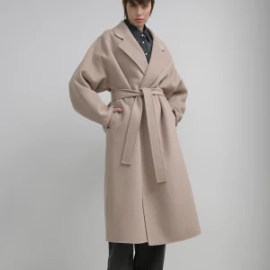 CAPPOTTO VESTAGLIA IN DRAP DI LANA - SO ALLURE
