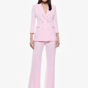 PANTALONE A ZAMPA ROSA