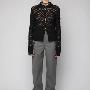 Camicia punto pizzo cuore