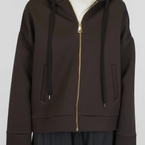 Tensione in - Felpa in neoprene con cappuccio e chiusura con zip