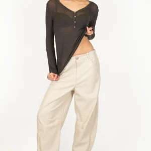 Haveone - Pantalone Balloon in ecopelle