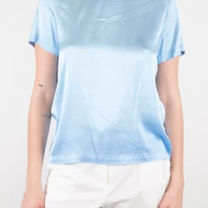 Haveone - T-shirt tinta unita in viscosa