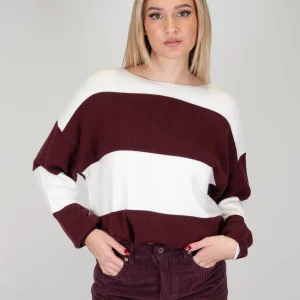 Souvenir - Maglia girocollo a righe