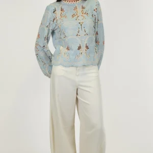 Dixie - Pantalone balloon in lyocell con tasconi posteriori