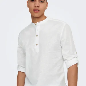 CAMICIA LINO - ONLY&SONS