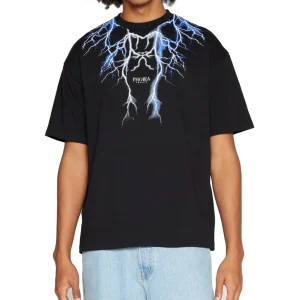 T-SHIRT BLUE LIGHTNING - PHOBIA