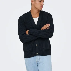 CARDIGAN IN COTONE - ONLY&SONS