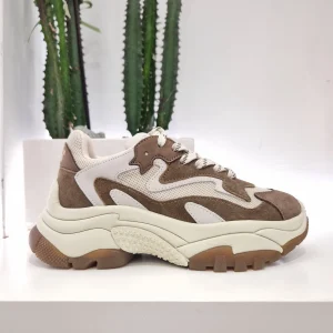 ASH sneakers ADDICT marrone e beige